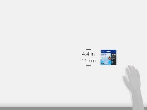 imageEPSON 312 Claria Photo HD Ink High Capacity Cyan Cartridge T312XL220S Works with Expression Photo XP8500 XP8600 XP8700 XP150001 Count Pack of 2