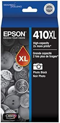 imageEPSON 410 Claria Premium Ink High Capacity Photo Black Cartridge T410XL120 Works with Expression Premium XP530 XP630 XP640 XP7100 XP830