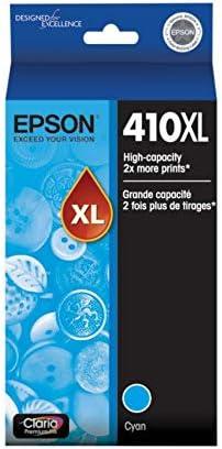 imageEPSON 410 Claria Premium Ink High Capacity Yellow Cartridge T410XL420S Works with Expression Premium XP530 XP630 XP640 XP7100 XP830Cyan