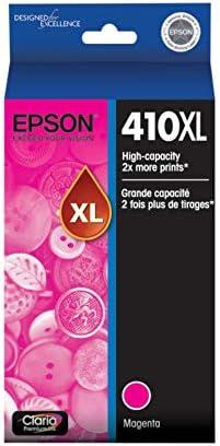imageEPSON 410 Claria Premium Ink High Capacity Yellow Cartridge T410XL420S Works with Expression Premium XP530 XP630 XP640 XP7100 XP830Magenta