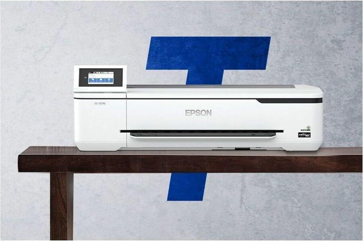 imageEpson SureColor T3170M 24quot ultrafast compact Printer Integrated Wireless ampamp WiFi Direct connectivity 24 wide 600dpi Scanner CAD Blueprints Engineering Graphics Multifunction PlotterWhiteEpson T2170 24 Printer