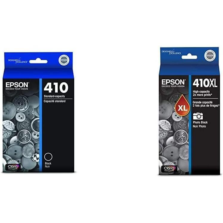 imageEpson 410 Claria Premium Ink Standard and High Capacity Cartridge Bundle for XP Series Printers