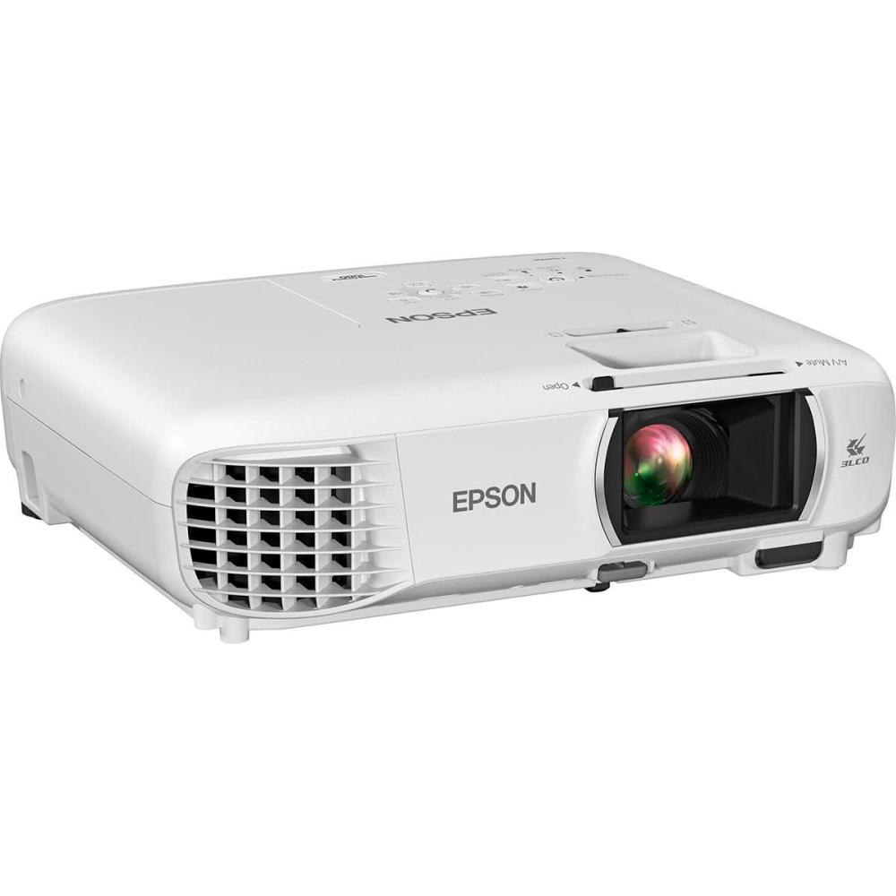 imageEpson Home Cinema 1080 3chip 3LCD 1080p Projector 3400 lumens Color and White Brightness StreamingGamingHome Theater Builtin Speaker 160001 Contrast Renewed