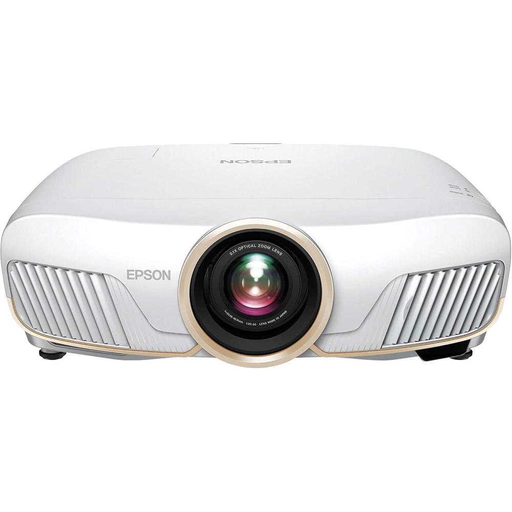 imageEpson Home Cinema 5050UB 4K PROUHD Projector with Advanced 3Chip Design and HDR10 with 100 Balanced Color and White Brightness and Ultra Wide DCIP3 Color Gamut Renewed