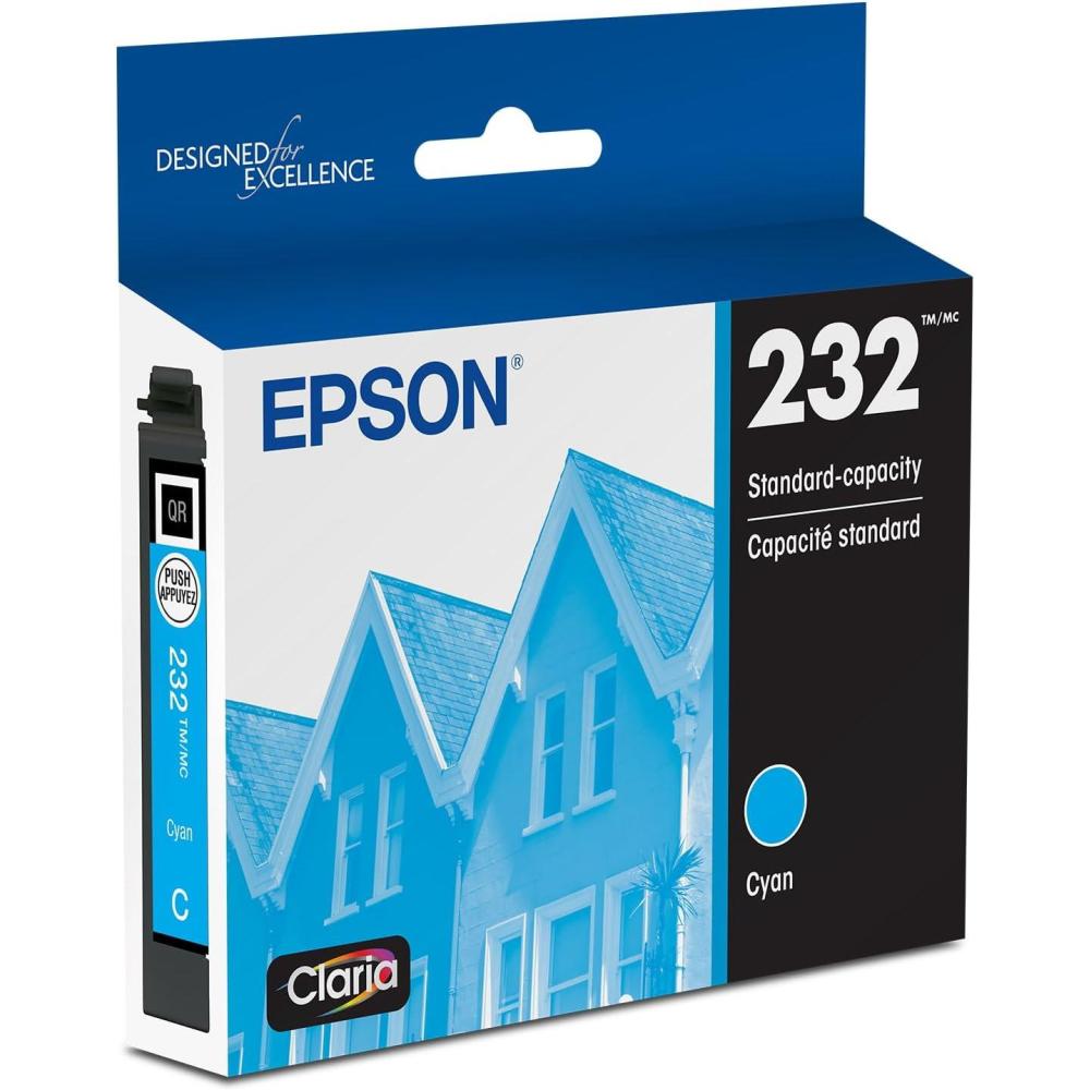 imageEpson T232 Cyan Ink Cartridge Standard CapacityInk Cartridge