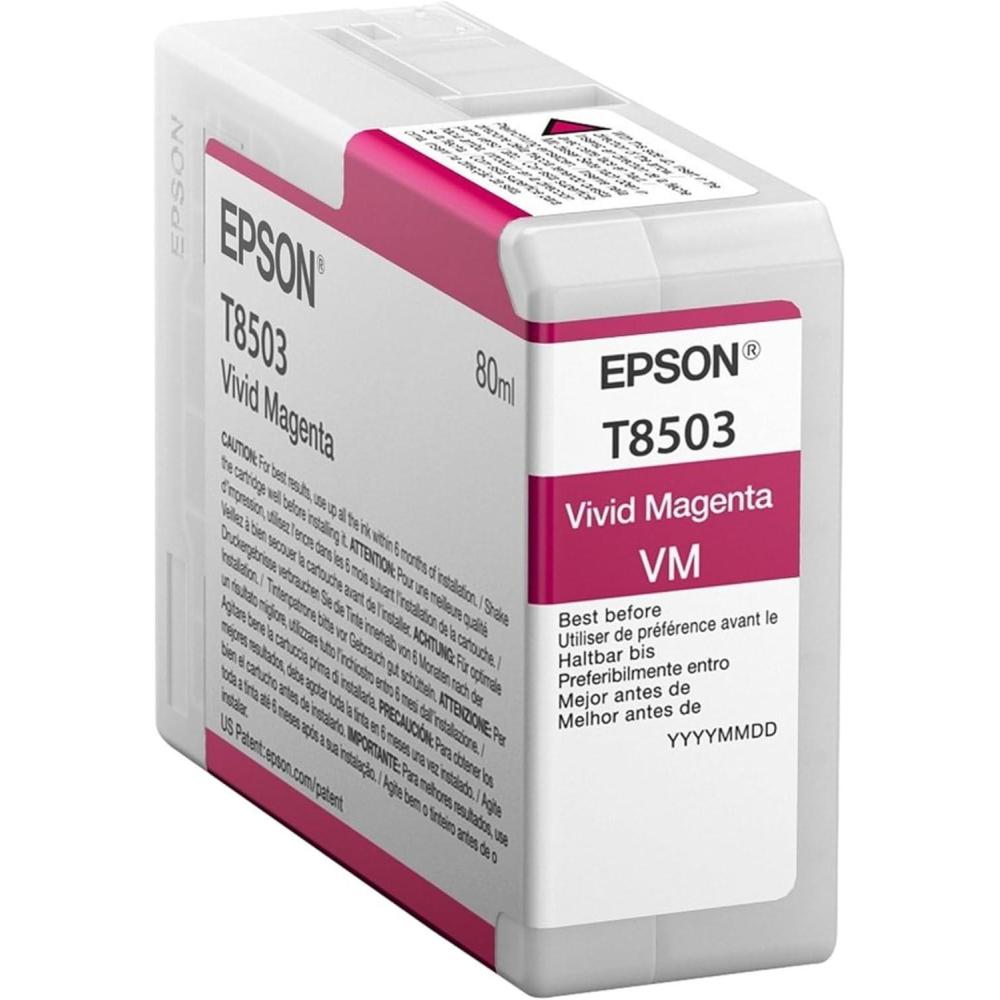 imageEpson T850300 T850 UltraChrome HD Vivid Magenta Ink
