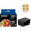 EPSON 200 DURABrite Ultra Ink High Capacity Black & Standard Color Cartridge Combo Pack (T200XL-BCS) Works with WorkForce WF-2520, WF-2530, WF-2540, Expression XP-200, XP-300, XP-310, XP-400, XP-410, Black and color combo pack(Black and color combo pack)