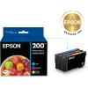 EPSON 200 DURABrite Ultra Ink Standard Capacity Color Combo Pack (T200520-S) Works with WorkForce WF-2520, WF-2530, WF-2540, Expression XP-200, XP-300, XP-310, XP-400, XP-410(Combo Pack)