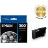 EPSON 200 DURABrite Ultra Ink Standard Capacity Cyan Cartridge (T200220-S) Works with WorkForce WF-2520, WF-2530, WF-2540, Expression XP-200, XP-300, XP-310, XP-400, XP-410(Black)