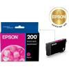 EPSON 200 DURABrite Ultra Ink Standard Capacity Cyan Cartridge (T200220-S) Works with WorkForce WF-2520, WF-2530, WF-2540, Expression XP-200, XP-300, XP-310, XP-400, XP-410(Magenta)