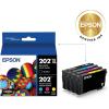EPSON 202 Claria Ink High Capacity Yellow Cartridge (T202XL420-S) Works with WorkForce WF-2860, Expression XP-5100(Black and Color)