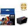 EPSON 202 Claria Ink Standard Capacity Color Combo Pack (T202520-S) Works with WorkForce WF-2860, Expression XP-5100