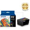 EPSON 212 Claria Ink Standard Capacity Black & Color Cartridge Combo Pack (T212120-BCS) Works with WorkForce WF-2830, WF-2850, Expression XP-4100, XP-4105(Black and color Ink)