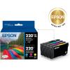EPSON 220 DURABrite Ultra Ink High Capacity Black & Standard Color Cartridge Combo Pack Works with WorkForce WF-2630, WF-2650, WF-2660, WF-2750, WF-2760, Expression XP-320, XP-420, XP-424(Ink  4 Color)
