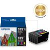 EPSON 232 Claria Ink High Capacity Black & Standard Color Cartridge Combo Pack (T232XL-BCS) Works with WorkForce WF-2930, WF-2950, Expression XP-4200, XP-4205(Ink Cartridge)