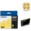 EPSON 232 Claria Ink Standard Capacity Yellow Cartridge (T232420-S) Works with WorkForce WF-2930, WF-2950, Expression XP-4200, XP-4205(1 Count (Pack of 1))