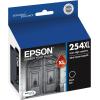 EPSON 254 DURABrite Ultra Ink High Capacity Black Cartridge (T254XL120-S) Works with WorkForce WF-3620, WF-3640, WF-7110, WF-7610, WF-7620, WF-7710, WF-7720, WF-7210(Ink)