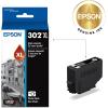 EPSON 302 Claria Premium Ink High Capacity Photo Black Cartridge (T302XL120-S) Works with Expression Premium XP-6000, XP-6100