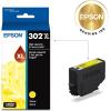 EPSON 302 Claria Premium Ink High Capacity Yellow Cartridge (T302XL420-S) Works with Expression Premium XP-6000, XP-6100