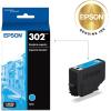 EPSON 302 Claria Premium Ink Standard Capacity Color Combo Pack (T302520-S) Works with Expression Premium XP-6000, XP-6100(Cyan)