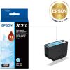 EPSON 312 Claria Photo HD Ink High Capacity Light Cyan Cartridge (T312XL520-S) Works with Expression Photo XP-8500, XP-8600, XP-8700, XP-15000(1 Count (Pack of 1))
