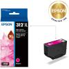 EPSON 312 Claria Photo HD Ink High Capacity Magenta Cartridge (T312XL320-S) Works with Expression Photo XP-8500, XP-8600, XP-8700, XP-15000(1 Count (Pack of 1))