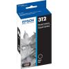 EPSON 312 Claria Photo HD Ink Standard Capacity Black Cartridge (T312120-S) Works with Expression Photo XP-8500, XP-8600, XP-8700, XP-15000(1 Count (Pack of 2))