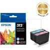 EPSON 312 Claria Photo HD Ink Standard Capacity (T312922-S) Works with Expression Photo XP-8500, XP-8600, XP-8700, XP-15000, Light cyan/light magenta(2 Count (Pack of 1))