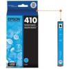 EPSON 410 Claria Premium Ink Standard Capacity Cyan Cartridge (T410220-S) Works with Expression Premium XP-530, XP-630, XP-640, XP-7100, XP-830