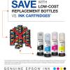 EPSON 522 EcoTank Ink Ultra-high Capacity Bottle Black (T522120-S) Works with EcoTank ET-2720, ET-2800, ET-2803, ET-2840, ET-4700, ET-4800, ET-4810(Ultra-high Capacity (Pack of 2))