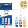 EPSON 542 EcoTank Ink Ultra-high Capacity Bottle Color Combo Pack (T542520-S) Works with EcoTank Pro ET-5150, ET-5170, ET-5180, ET-5800, ET-5850, ET-5880, ET-16600, ET-16650(Ink)