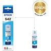 EPSON 542 EcoTank Ink Ultra-high Capacity Bottle Cyan (T542220-S) Works with EcoTank Pro ET-5150, ET-5170, ET-5180, ET-5800, ET-5850, ET-5880, ET-16600, ET-16650(2.36 Fl Oz (Pack of 1))