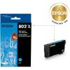 EPSON 802 DURABrite Ultra Ink High Capacity Cyan Cartridge (T802XL220-S) Works with WorkForce Pro WF-4720, WF-4730, WF-4734, WF-4740(Cyan)