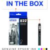 EPSON 822 DURABrite Ultra Ink Standard Capacity Black Cartridge (T822120-S) Works with WorkForce Pro WF-3820, WF-3823, WF-4820, WF-4830, WF-4833, WF-4834(1 Count (Pack of 2))