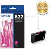 EPSON 822 DURABrite Ultra Ink Standard Capacity Magenta Cartridge (T822320-S) Works with WorkForce Pro WF-3820, WF-3823, WF-4820, WF-4830, WF-4833, WF-4834(1 Count (Pack of 1))
