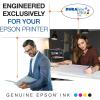 Epson 124 DURABrite Ultra Ink Standard Capacity Cyan Cartridge (T124220-S) Works with Stylus NX-125, NX-127, NX-130, NX-230, NX-330, NX-420, NX-430, Workforce WF-320, WF-323, WF-325, WF-435(Black)