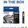 Epson 212 Claria Ink Standard Capacity Black & Color Cartridge Combo Pack (T212120-BCS) + High Capacity Black Cartridge (T212XL120-S) | Epson XP-4100, XP-4105, WF-2830 & WF-2850 Printers