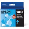 Epson 288 DURABrite Ultra Ink High Capacity Black & Standard Color Cartridge Combo Pack (T288XL-BCS) 288 DURABrite Ultra Ink High Capacity Cyan Cartridge (T288XL220-S)
