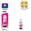 Epson 522 EcoTank Ink Ultra-high Capacity Bottle Magenta (T522320-S) Works with EcoTank ET-2400, ET-2720, ET-2800, ET-2803, ET-2840, ET-4700, ET-4800, ET-4810