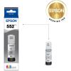 Epson 552 EcoTank Ink Ultra-high Capacity Bottle Gray (T552520-S) Works with EcoTank Photo ET-8500, ET-8550(1 Count (Pack of 1))