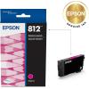 Epson 812 DURABrite Ultra Ink Standard Capacity Magenta Cartridge (T812320-S) Works with Workforce Pro WF-7310, WF-7820, WF-7840, Workforce EC-C7000(1 Count (Pack of 1))