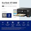 Epson EcoTank ET-2850 Wireless Color All-in-One Cartridge-Free Supertank Printer with Scan, Copy and Auto 2-Sided Printing – Black, Medium(Black)