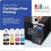 Epson EcoTank ET-2980 Wireless All-in-One Color Supertank Printer with up to 3 Years of Ink, Refillable Tanks, Perfect for Home, 15 PPM, 1.44″ Color Screen, Auto 2-Sided Printing – White(Black)