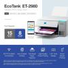 Epson EcoTank ET-2980 Wireless All-in-One Color Supertank Printer with up to 3 Years of Ink, Refillable Tanks, Perfect for Home, 15 PPM, 1.44″ Color Screen, Auto 2-Sided Printing – White(White)