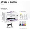 Epson EcoTank ET-3850 Wireless Color All-in-One Cartridge-Free Supertank Printer with Scanner, Copier, ADF and Ethernet – The Perfect Printer Home Office,White(ET-3850 (Renewed))