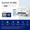 Epson EcoTank ET-4850 Wireless All-in-One Cartridge-Free Supertank Printer with Scanner, Copier, Fax, ADF and Ethernet – The Perfect Printer Office – White, Medium(ET-4850-W)