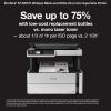 Epson EcoTank ET-M2170 Wireless Monochrome All-in-One Supertank Printer with Ethernet PLUS 2 Years of Unlimited Ink*,White(ET-M2170)