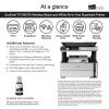 Epson EcoTank ET-M2170 Wireless Monochrome All-in-One Supertank Printer with Ethernet PLUS 2 Years of Unlimited Ink*,White(ET-M2170)