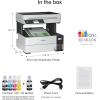 Epson EcoTank Pro ET-5150 Wireless Color All-in-One Supertank Printer with Scanner, Copier, Plus Auto Document Feeder, Large, White(ET-5150 (Renewed))