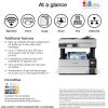 Epson EcoTank Pro ET-5150 Wireless Color All-in-One Supertank Printer with Scanner, Copier, Plus Auto Document Feeder, Large, White(ET-5170 (Renewed))